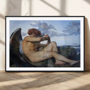 Fallen Angel Wall Art Canvas Print – Classic Art, Framed,