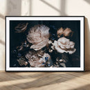 Pink Peonies Flowers Large Canvas Art Print