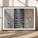 Minimalist Botanical Wall Art Canvas Print, Framed and Ready