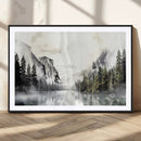 Yosemite Valley Wall Art Canvas Print – Framed and Ready to