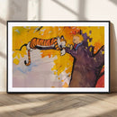 High-Quality Giclee Canvas Print – Framed Calvin Wall Art