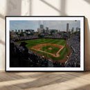 Chicago Cubs Baseball Team Print - Wrigley Field Stadium