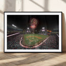 Fireworks at Angel Stadium – Los Angeles Angels Canvas