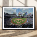 New York Mets Baseball Team Print - Citi Field Stadium Wall