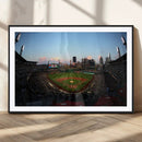 PNC Park Evening Game Triple Canvas Wall Art - Pittsburgh