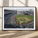 New York Yankees Baseball Team Print - Yankee Stadium Wall