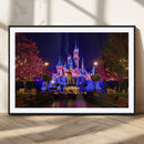 Disney Castle Wall Art – Framed Magic Kingdom Canvas by MyGreatCanvas | Canvas Wall Art Prints | Photo Prints & Wall Decor