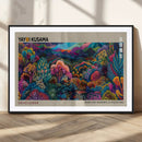 Framed Japanese 1986 Wall Art Print, Yayoi Kusama 1986 Wall