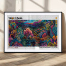 Framed Yayoi Kusama 1986 Wall Art Print – Japanese Wall Art