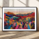 YAYOI KUSAMA Abstract Print - Landscape Canvas Wall Art by MyGreatCanvas | Canvas Wall Art Prints | Photo Prints & Wall Decor
