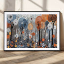 Abstract Winter Landscape Canvas Wall Art Print - Large by MyGreatCanvas | Canvas Wall Art Prints | Photo Prints & Wall Decor