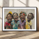 Shai Yossef style Joyful Childhood Canvas Wall Art - by MyGreatCanvas | Canvas Wall Art Prints | Photo Prints & Wall Decor