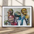 Shai Yossef Style Canvas Art - Joyful African Black Kids by MyGreatCanvas | Canvas Wall Art Prints | Photo Prints & Wall Decor