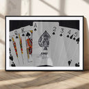 Poker Wall Art - Playing Cards Canvas Wall Art Print - Ace by MyGreatCanvas | Canvas Wall Art Prints | Photo Prints & Wall Decor