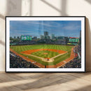 Wrigley Field Chicago Cubs Panoramic Canvas Print –