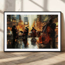 Jazz Wall Art Canvas Print – Colorful Musical Instrument