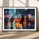 African American Jazz Canvas Wall Art Print – Abstract Music