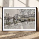 The Bow Bridge in Central Park Canvas, The Bow Bridge Canvas by MyGreatCanvas | Canvas Wall Art Prints | Photo Prints & Wall Decor