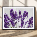 Lavender Flower Wall Art Canvas Print by MyGreatCanvas | Canvas Wall Art Prints | Photo Prints & Wall Decor