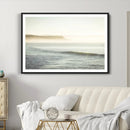 Coastal Cliffs Wall Art Canvas Print – Misty Ocean Seascape