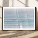 Ocean Wave Surfer Wall Art – Framed Minimal Seascape Canvas by MyGreatCanvas | Canvas Wall Art Prints | Photo Prints & Wall Decor