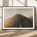 Mountain Wall Art – Framed Sunset Landscape Canvas Artwork, by MyGreatCanvas | Canvas Wall Art Prints | Photo Prints & Wall Decor
