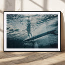 Underwater Surf Wall Art – Framed Ocean Wave Canvas Artwork, by MyGreatCanvas | Canvas Wall Art Prints | Photo Prints & Wall Decor