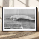 Monochrome Seascape Wall Art Canvas Print – Framed Surf Wave by MyGreatCanvas | Canvas Wall Art Prints | Photo Prints & Wall Decor
