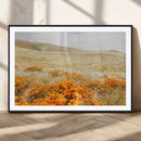 Golden Wildflowers Wall Art Canvas Print – Framed Hills by MyGreatCanvas | Canvas Wall Art Prints | Photo Prints & Wall Decor