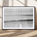 Black White Ocean Wall Art Canvas Print – Framed Coastal by MyGreatCanvas | Canvas Wall Art Prints | Photo Prints & Wall Decor