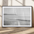 Black and White Seascape Wall Art Canvas Print – Framed by MyGreatCanvas | Canvas Wall Art Prints | Photo Prints & Wall Decor