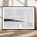 Black White Beach Wall Art Canvas Print – Framed Palm Trees by MyGreatCanvas | Canvas Wall Art Prints | Photo Prints & Wall Decor