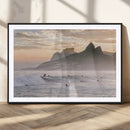 Sunset Surfing Wall Art Canvas Print – Framed Misty by MyGreatCanvas | Canvas Wall Art Prints | Photo Prints & Wall Decor