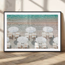 Calm Beach Wall Art – Framed Turquoise Water Canvas Artwork, by MyGreatCanvas | Canvas Wall Art Prints | Photo Prints & Wall Decor