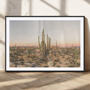 Desert Cactus Wall Art Canvas Print – Framed Desert Art by MyGreatCanvas | Canvas Wall Art Prints | Photo Prints & Wall Decor