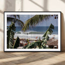 Tropical Shoreline Wall Art Canvas Print – Framed Surfer by MyGreatCanvas | Canvas Wall Art Prints | Photo Prints & Wall Decor