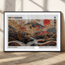 Mount Fuji Wall Art Canvas Print – Framed Abstract Mount
