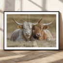 Cow Wall Art Canvas Print – Framed Rustic Animal Decor with by MyGreatCanvas | Canvas Wall Art Prints | Photo Prints & Wall Decor