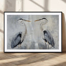 Heron Wall Art Wall Art Canvas Print, Framed Bird Canvas by MyGreatCanvas | Canvas Wall Art Prints | Photo Prints & Wall Decor