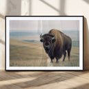 Bison Wall Art Canvas Print – Framed Buffalo Canvas Picture by MyGreatCanvas | Canvas Wall Art Prints | Photo Prints & Wall Decor