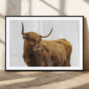 Highland Cow Wall Art Canvas Print – Framed Farmhouse Wall by MyGreatCanvas | Canvas Wall Art Prints | Photo Prints & Wall Decor