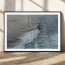 Ocean Waves Wall Art Canvas Print – Framed Coastal Serenity