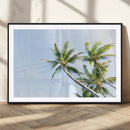 Palm Trees Wall Art Canvas Print – Framed Tropical Aesthetic by MyGreatCanvas | Canvas Wall Art Prints | Photo Prints & Wall Decor