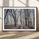 Winter Forest Wall Art Canvas Print – Framed Frosty Woodland by MyGreatCanvas | Canvas Wall Art Prints | Photo Prints & Wall Decor