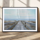 Beach Boardwalk Wall Art Canvas Print – Framed Coastal by MyGreatCanvas | Canvas Wall Art Prints | Photo Prints & Wall Decor