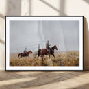 Western Cowboys Wall Art Canvas Print – Framed Rustic by MyGreatCanvas | Canvas Wall Art Prints | Photo Prints & Wall Decor