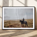 Cowboy Wall Art Canvas Print – Framed Western Ranch Scene by MyGreatCanvas | Canvas Wall Art Prints | Photo Prints & Wall Decor
