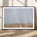 Foggy Plains Wall Art Canvas Print – Framed Horseback Riders by MyGreatCanvas | Canvas Wall Art Prints | Photo Prints & Wall Decor