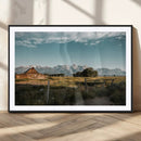 Rustic Farmhouse Wall Art Canvas Print – Framed Mountain by MyGreatCanvas | Canvas Wall Art Prints | Photo Prints & Wall Decor
