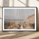 Beach Landscape Wall Art Canvas Print – Framed Sand Dune